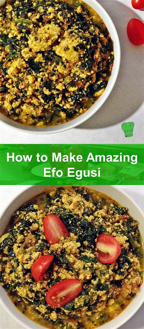 How to make egusi soup with fufu. Vegetable Egusi Soup | Recipe | Recipes, Nigerian food, Food