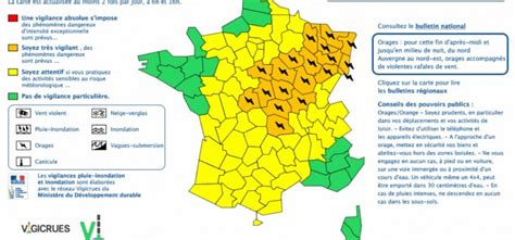Vigilance orange « orages ». Vigilance orange « orages