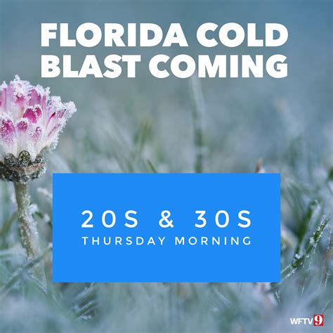 Brian Shields, WFTV on Twitter: "The cold moves in tonight! Use caution
