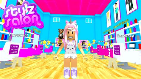 Roblox Stylz Salon And Spa Giving My Fans Makeovers Youtube