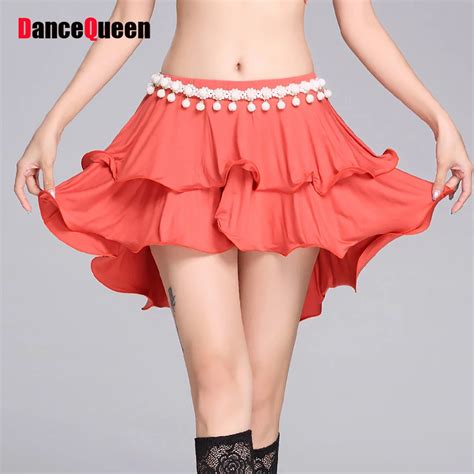 Newest Belly Dancing Skirts For Ladies 5 Color Amazing Modal Skirt For Women Rehearsal Salsa