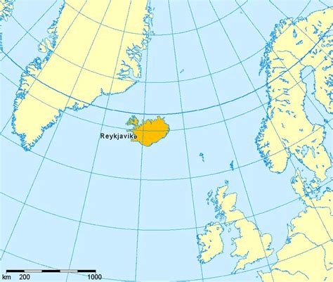 Iceland Map Coordinates