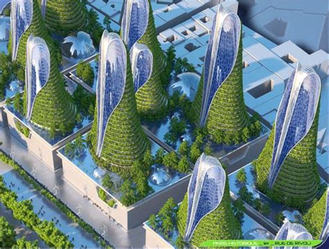 Paris Smart City 2050 By Vincent Callebaut 04 A As Architecture