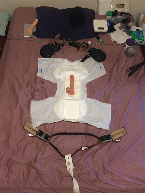 Hospital Restraint Diaper Dildo Session Setup For Cam Sess Flickr