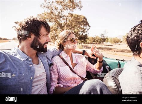 Convertible Car On The Road Hi Res Stock Photography And Images Alamy