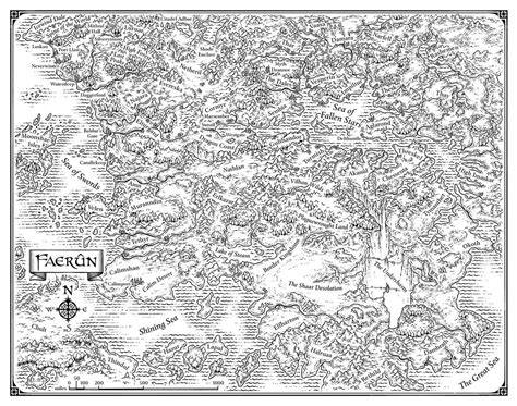Map Of Faerun By Mikeschley On Deviantart