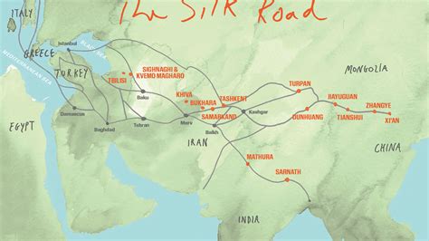 The Silk Road The Route That Made The World The New York Times