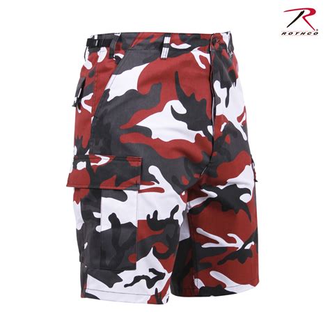 Rothco Bdu Shorts Red Camo Shorts Military Clothing Armygrossno