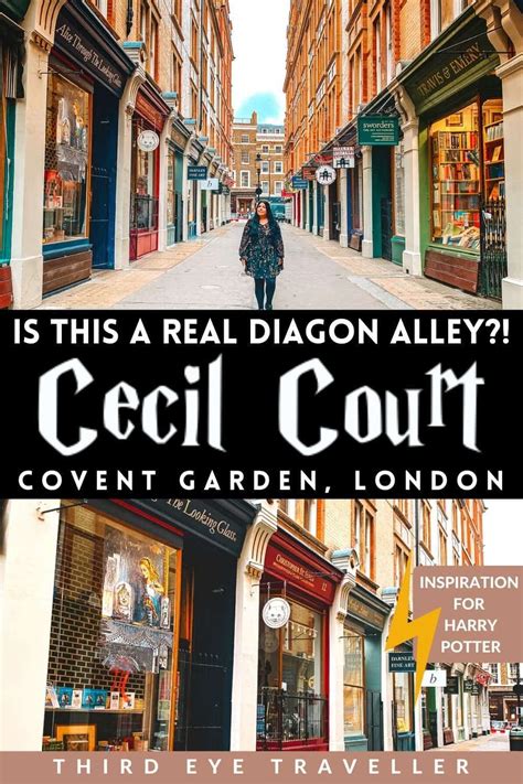 Harry Potter Cecil Court London Diagon Alley Inspiration England Travel