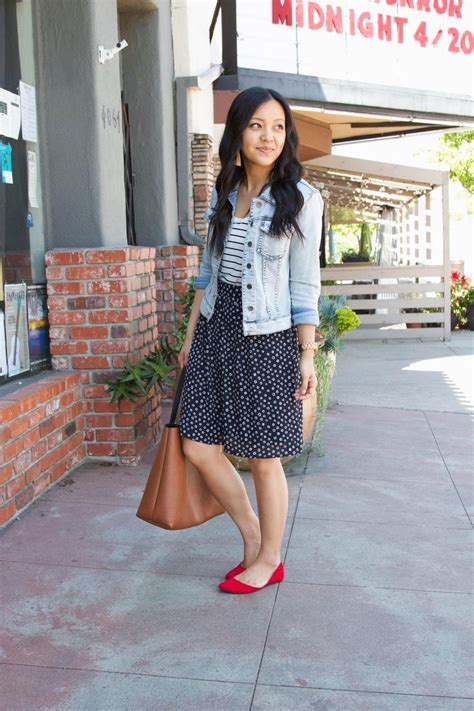 5 outfits with red flats for spring 9 affordable red flats spring outfits red outfit