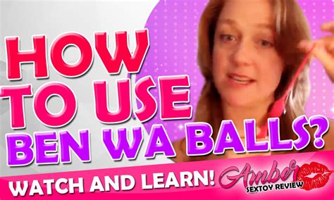 How To Use Ben Wa Balls Kegel Balls Product Demonstration And Review