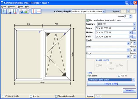 Aluminium Window Design Software Erfasr