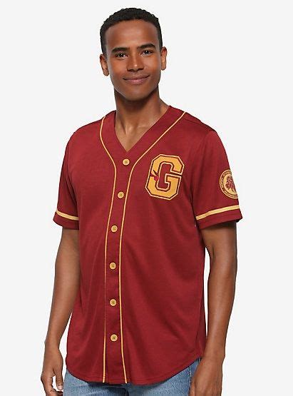 Harry Potter Gryffindor Baseball Jersey Boxlunch Exclusive Boxlunch
