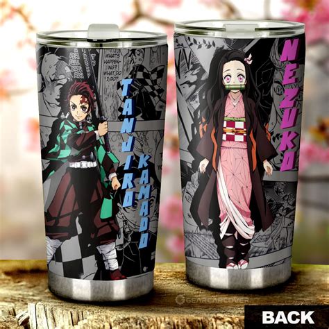 Tanjiro And Nezuko Tumbler Cup Custom Demon Slayer Anime Mix Manga