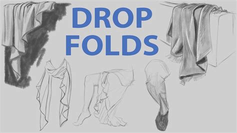 Clothed Figure Drawing Drop Folds Youtube