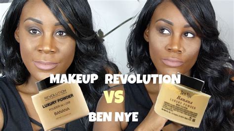 All throughout the festivities here in maharashtra, i was wearing this for baking and setting my foundation. REVIEW & DEMO: MAKEUP REVOLUTION BANANA POWDER VS BEN NYE ...