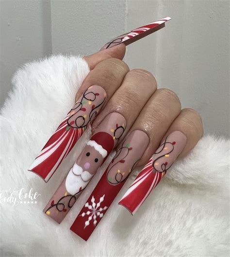 Pin By Aysanmis On Christmas Szn Acrylic Nails Coffin Short Square