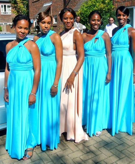 Cheap African American Bridesmaid Dresses A Line Honor Of Maid Formal
