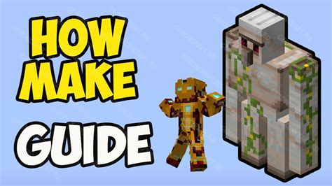 Minecraft How To Make An Iron Golem 2024 Youtube