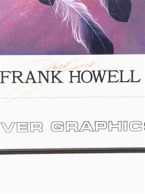 Lot Frank Howell Cheyenne Phoenix Ltd Ed Signed Print