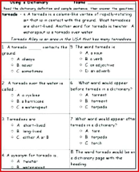 Reading comprehension worksheets 6th grade multiple choice 1. 3rd Grade Reading Comprehension Worksheets Pdf