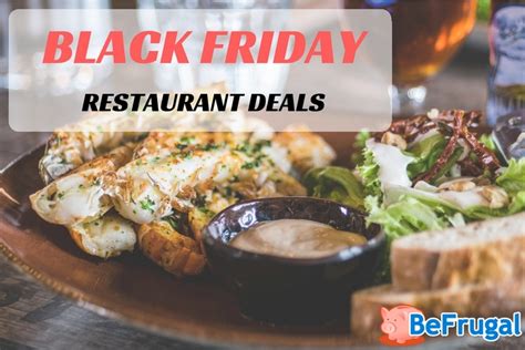 Black Friday Restaurant Deals