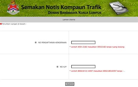 Motif.my ingin kongsikan cara check saman polis atau check saman jpj sama ada secara atas talian atau secara sms. Saman DBKL Malaysia | Semak dan Check Bayar Online