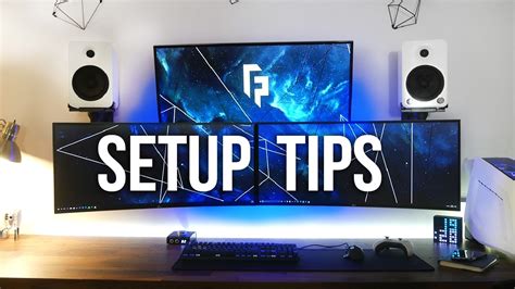 5 Tips To Improve Your Desk Gaming Setup Youtube