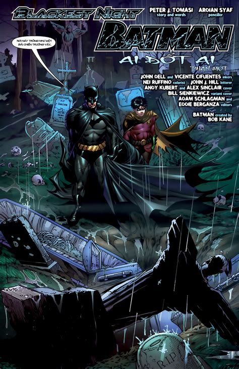 Blackest Night Batman 1 ~ Hội Những Người Hâm Mộ Các Siêu Anh Hùng