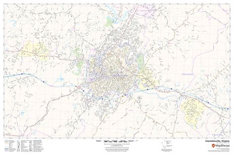 Charlottesville Va Map
