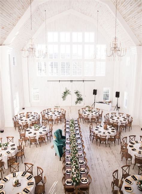 Traditional Wedding In A Big Beautiful White Barn Inspired By This