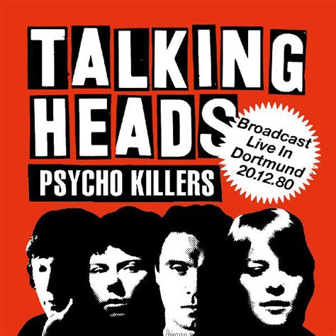 Talking Heads Psycho Killers Broadcast Live In Dortmund 1980 Compact