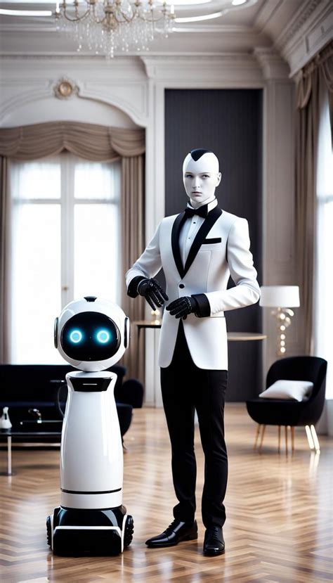 Robotic Butlers Ai Generated Artwork Nightcafe Creator