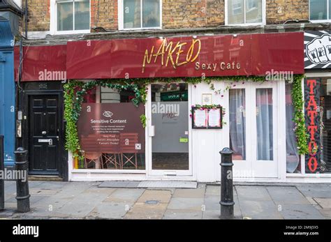 Naked Soho Londons First Sex Themed Restaurant On Moor Street Soho London England Uk Stock