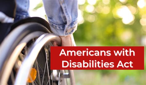 ada americans with disabilities act