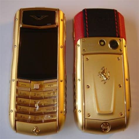 Vertu Ferrari Gold Price Privcew