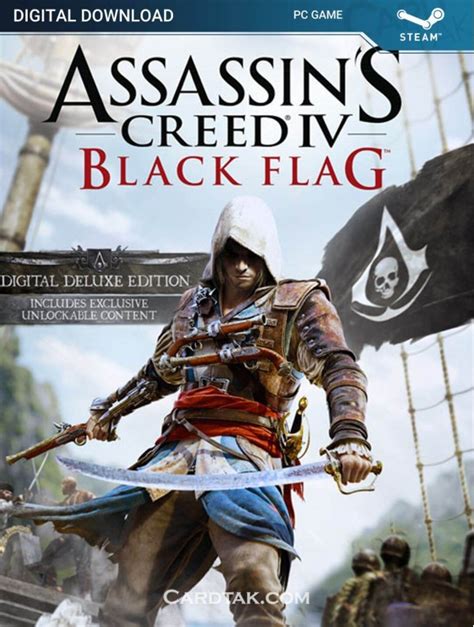 سی دی کی و گیفت استیم بازی Assassins Creed IV Black Flag Digital