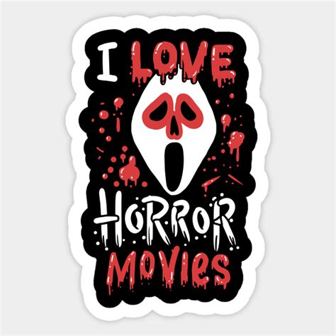 Horror Movies Horror Sticker Teepublic Au