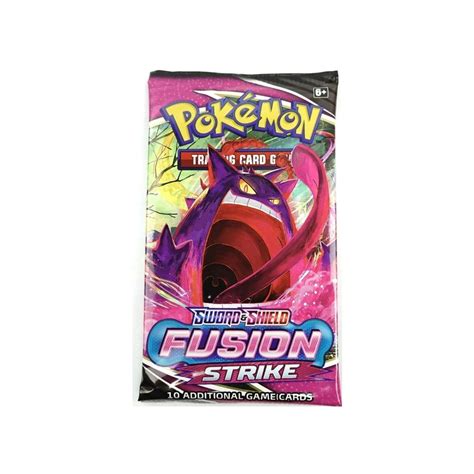 Pokemon Sword And Shield Fusion Strike Booster Pack Of Collectible Tcg Cards