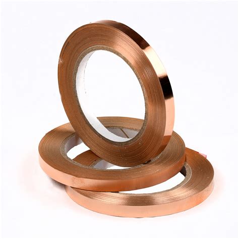 Self Adhesive Copper Strip 33m Long X 10mm Wide Static Safe Environments