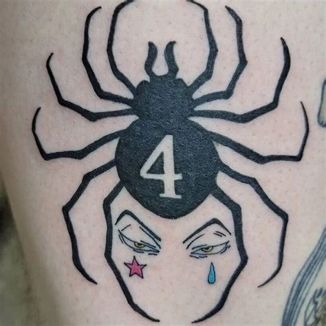 22 Chrollo Spider Tattoo Toshalaynnah