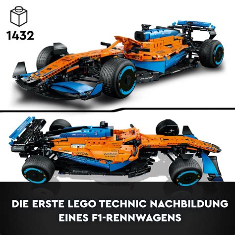 Buy Lego Technic 42141 Mclaren Formula 1 Racing Car Model Kit 2022 Season Car Set For Adults