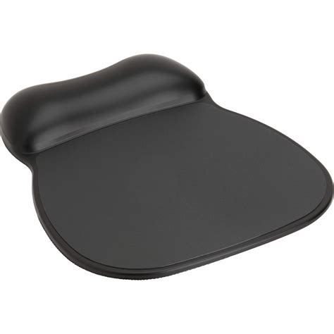 Compucessory Soft Skin Gel Wrist Rest And Mouse Pad Black