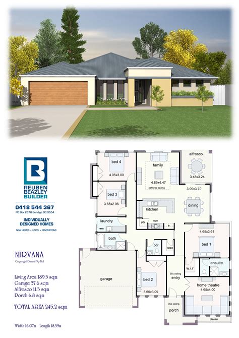 The Nirvana | Dream house plans, House construction plan, House plan