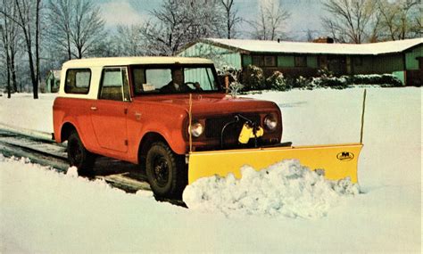 International Scout With Meyer Snow Plow Alden Jewell Flickr