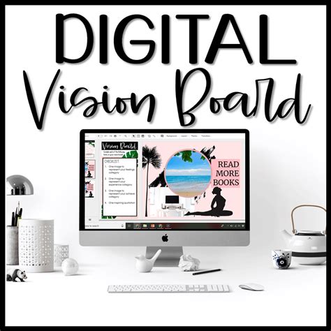 How To Make A Digital Vision Board With Free Template In 2021 Riset