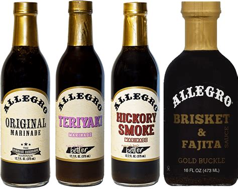 Allegro Original Hickory Smoke Teriyaki And Brisket Marinade Variety