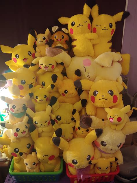 My Pikachu Plush Collection Rpokeplush