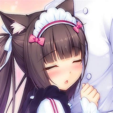Nekopara Chocola Cat Catgirl Emo Edgy Neko Cat Anime Girl Neko