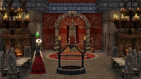 Mod The Sims Pn New Throne Rooms Medieval Decor Sims Medieval